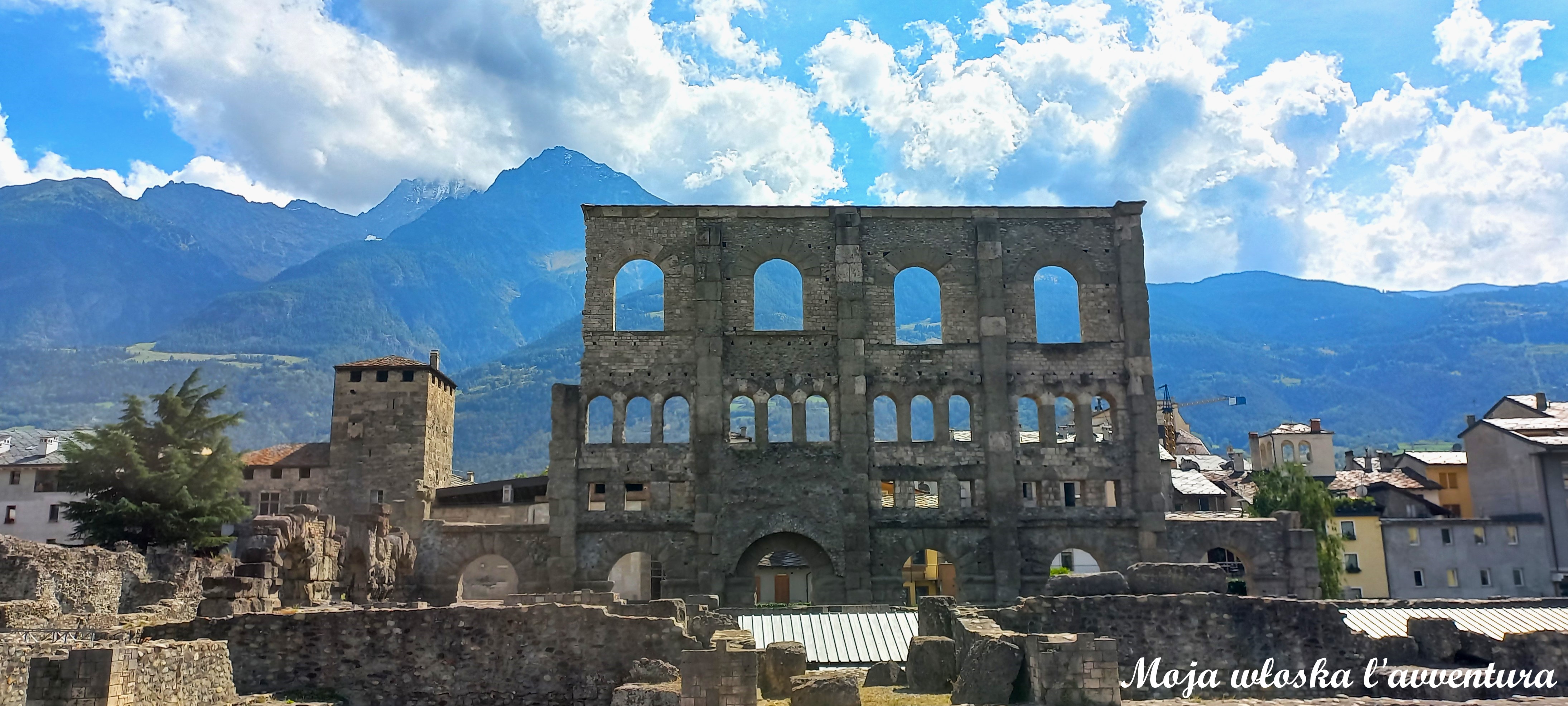 Aosta – antyczne ślady wśród alpejskich szczytów