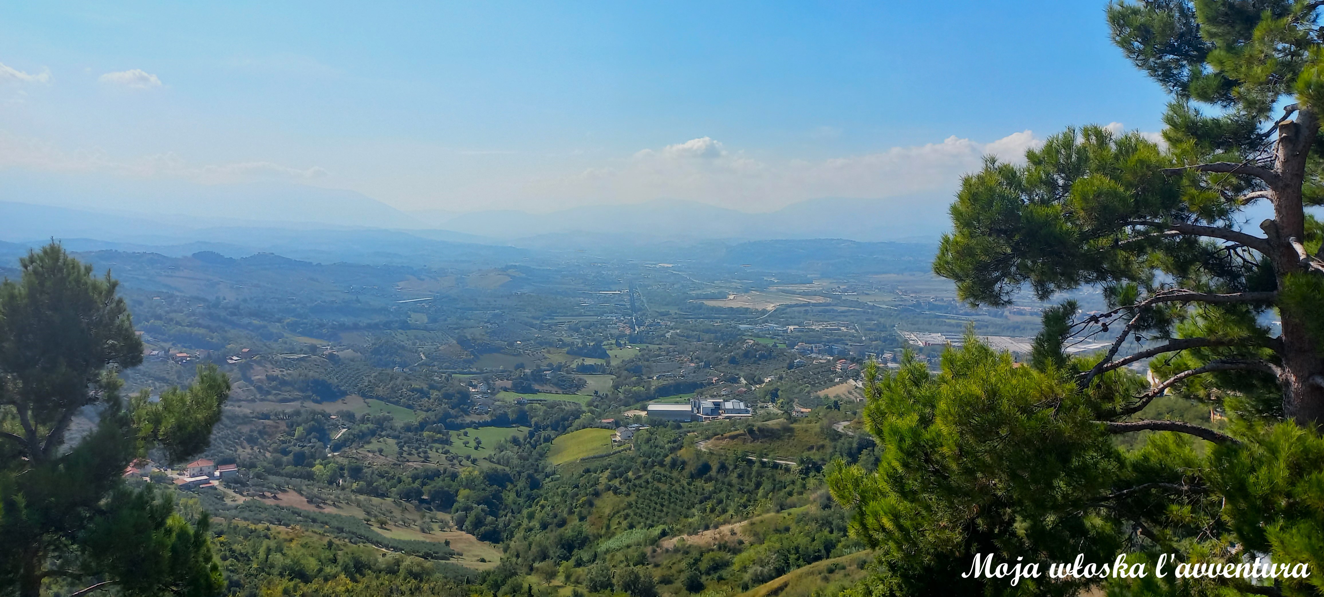 Chwila wytchnienia w Serramonacesca